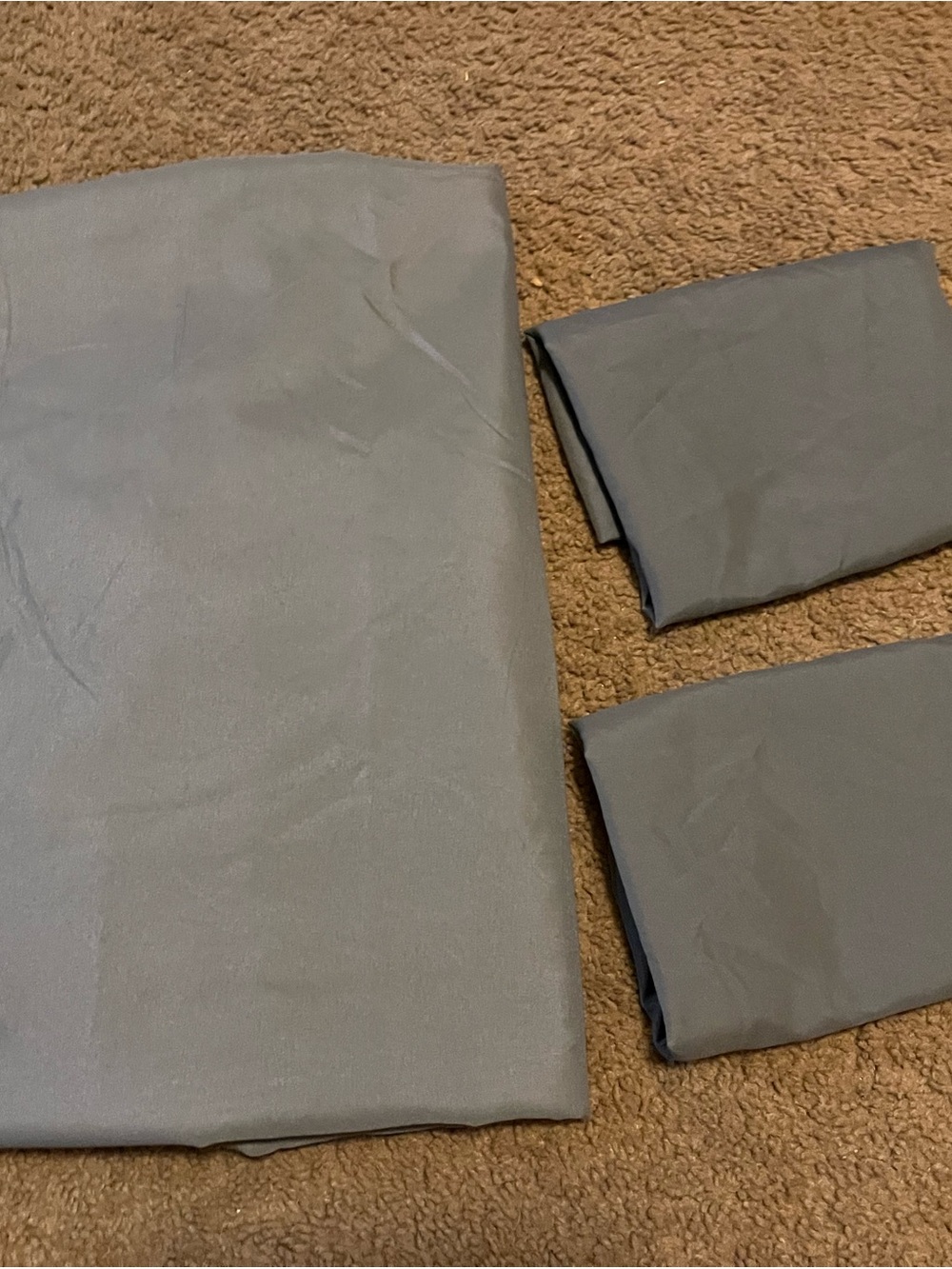 Gray Bedding / Gray Bed Sheet Set / Full Size